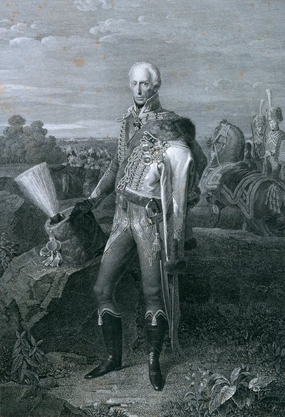 Avusturya İmparatoru I. Franz by Carl Heinrich Rahl