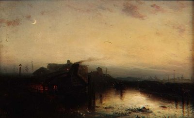 mehtaplı akşam by Carl Hilgers