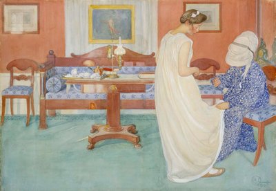 Nedime, 1908. by Carl Larsson