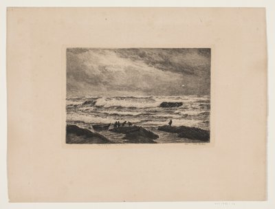 Skagen. Fırtına by Carl Locher