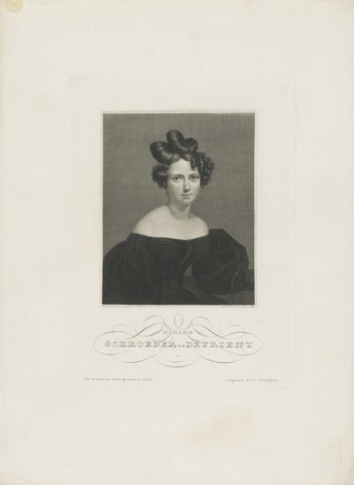 Opera sanatçısı Wilhelmine Schröder-Devrient