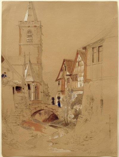 C.Morgenstern, Assmannshausen by Carl Morgenstern