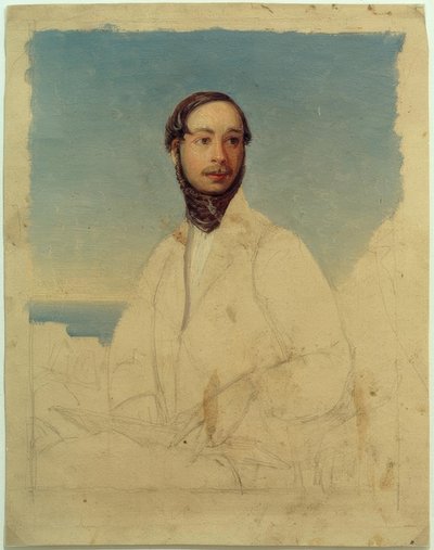 Carl Morgenstern / otoportre 1835 by Carl Morgenstern