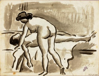 Erkek ve Kadın Nü by Carl Newman