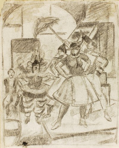 Tiyatro Sahnesi by Carl Newman