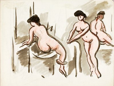 Üç Çıplak Kadın by Carl Newman