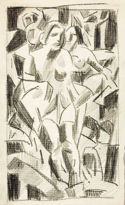 İki Figür by Carl Newman