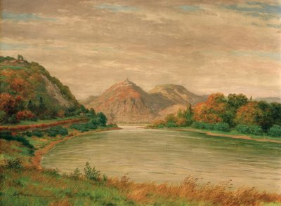 Rolandseck yakınlarındaki Ren Nehri