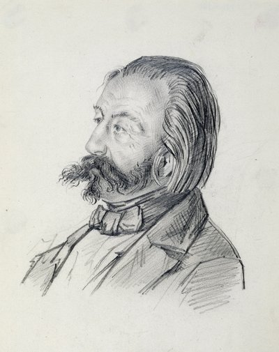 Dembriste (veya Dekabriste) Portresi by Carl Peter Mazer