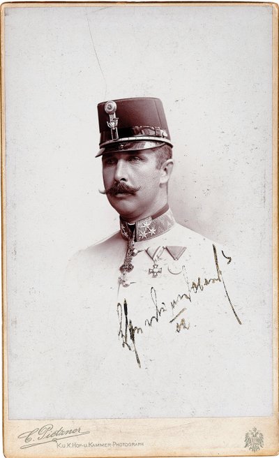 Avusturya Arşidükü Franz Ferdinand, 1902. by Carl Pietzner