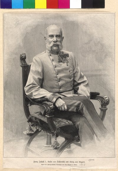 Avusturya İmparatoru I. Franz Joseph by Carl Pietzner