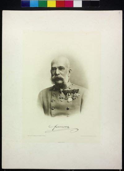 Avusturya İmparatoru I. Franz Joseph by Carl Pietzner
