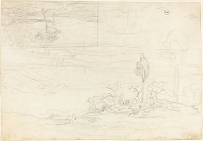 Monte Pellegrino manzaraları by Carl Rottmann