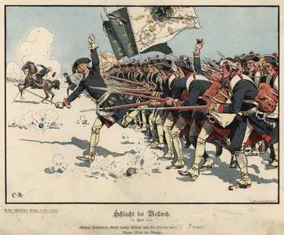 Mollwitz Savaşı by Carl Röchling
