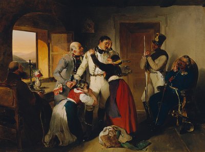 İdam cezasına çarptırılan bir askerin son akşamı by Carl Schindler