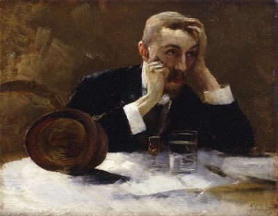 Geç Otoportre; geç otoportre, by Carl Schuch