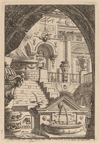 Antik Bir Tapınak Fantazisi by Carl Schütz