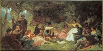 Piknik by Carl Spitzweg