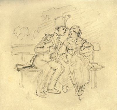 Talep, 19. yüzyılın ortaları, c1924. by Carl Spitzweg