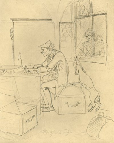 Cimri, 19. yüzyılın ortaları, c1924. by Carl Spitzweg