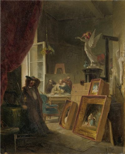 tarih ressamı by Carl Spitzweg