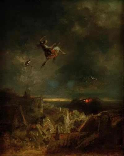 heksenritt by Carl Spitzweg