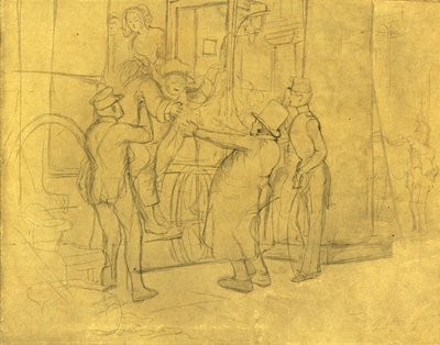 Hoş geldiniz, 19. yüzyılın ortaları, c1924. by Carl Spitzweg