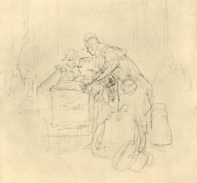 Zollvisitation II, 19. yüzyılın ortaları, c1924. by Carl Spitzweg