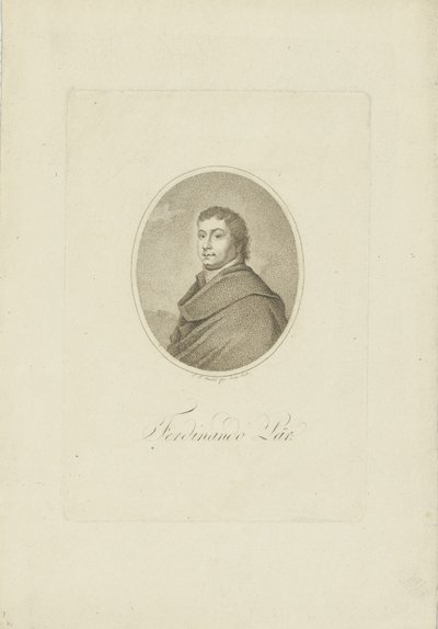 Portre OP Ferdinando 2-1, 2. by Carl Traugott Riedel