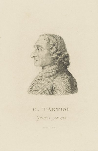 Kemancı ve besteci Giuseppe Tartini