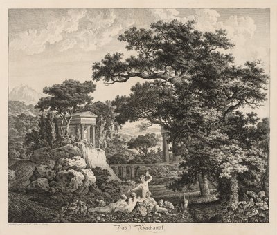 Bachanal. by Carl Wilhelm Kolbe I