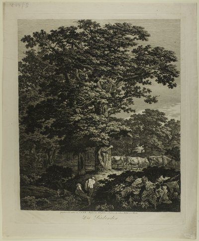 banyo yapanlar by Carl Wilhelm Kolbe, the elder