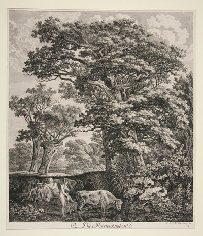 çoban çocuklar by Carl Wilhelm Kolbe the elder