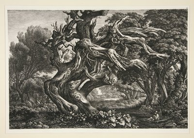 Manzara by Carl Wilhelm Kolbe the elder