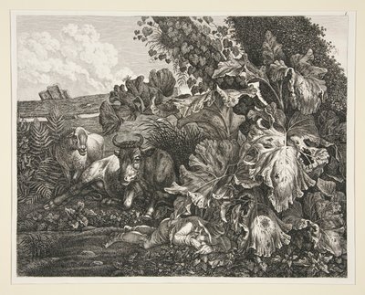 Manzara by Carl Wilhelm Kolbe the elder