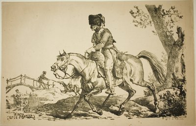 Atlı Topçu by Carle Vernet