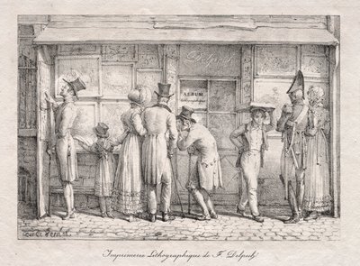 Delpech Litografik Matbaa by Carle Vernet