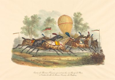 Fransız Yarış Atları by Carle Vernet