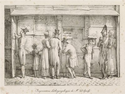 F. Delpech Litografik Basımevi by Carle Vernet