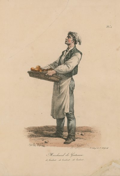 kek satıcısı by Carle Vernet