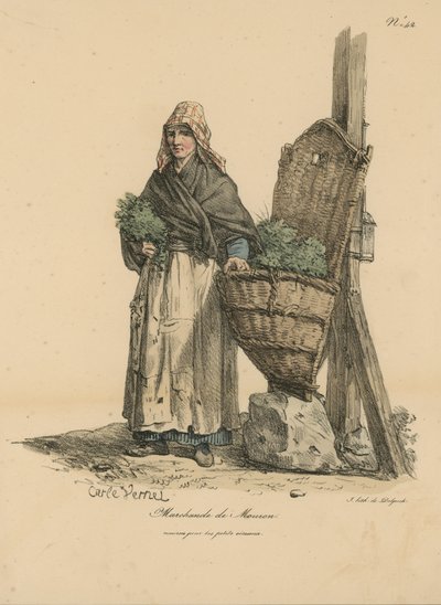 mouron tüccarı by Carle Vernet