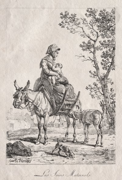 Anne Bakımı. by Carle Vernet