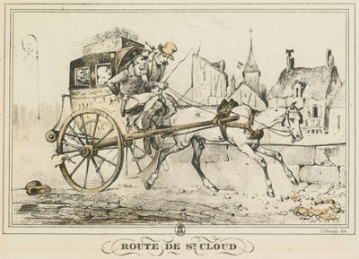 Günlük Yaşamdan Sahneler, Yollar ve Patikalar: Saint-Cloud
