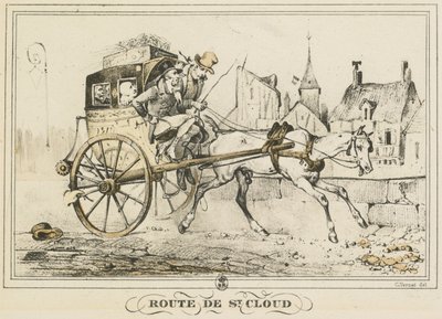 Günlük Yaşamdan Sahneler, Yollar ve Patikalar: Saint-Cloud
