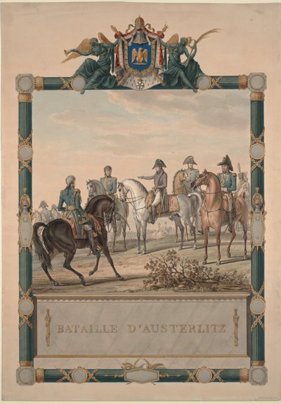 2 Aralık 1805 1805 Austerlitz Savaşı by Carle Vernet