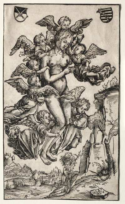 St. Mary Magdalene'in Ecstasy'si by Carle Vernet