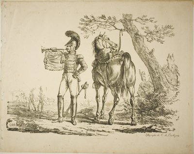 Tüfekçilerin Trompetçisi by Carle Vernet