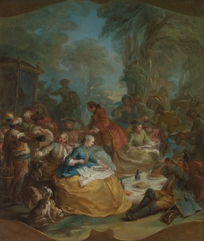 Avın Durması, ca. 1737. by Carle van Loo