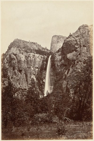 California Fotoğraf Albümünden Gelin Duvağı Düşüşü by Carleton E. Watkins