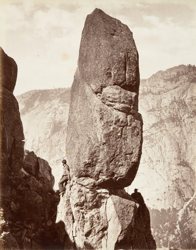 Sihirli Kule, Yosemite, yak. 1872, basılmış yaklaşık. 1876. by Carleton E. Watkins.